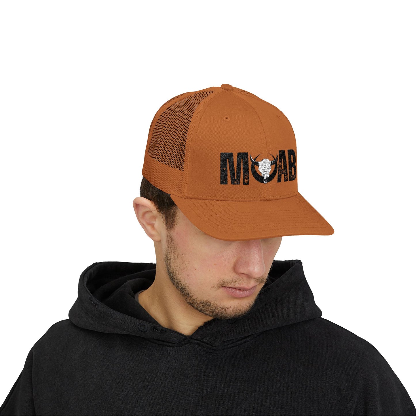 Moab Snapback Trucker Cap - Stylish Outdoor Hat for Adventure Lovers