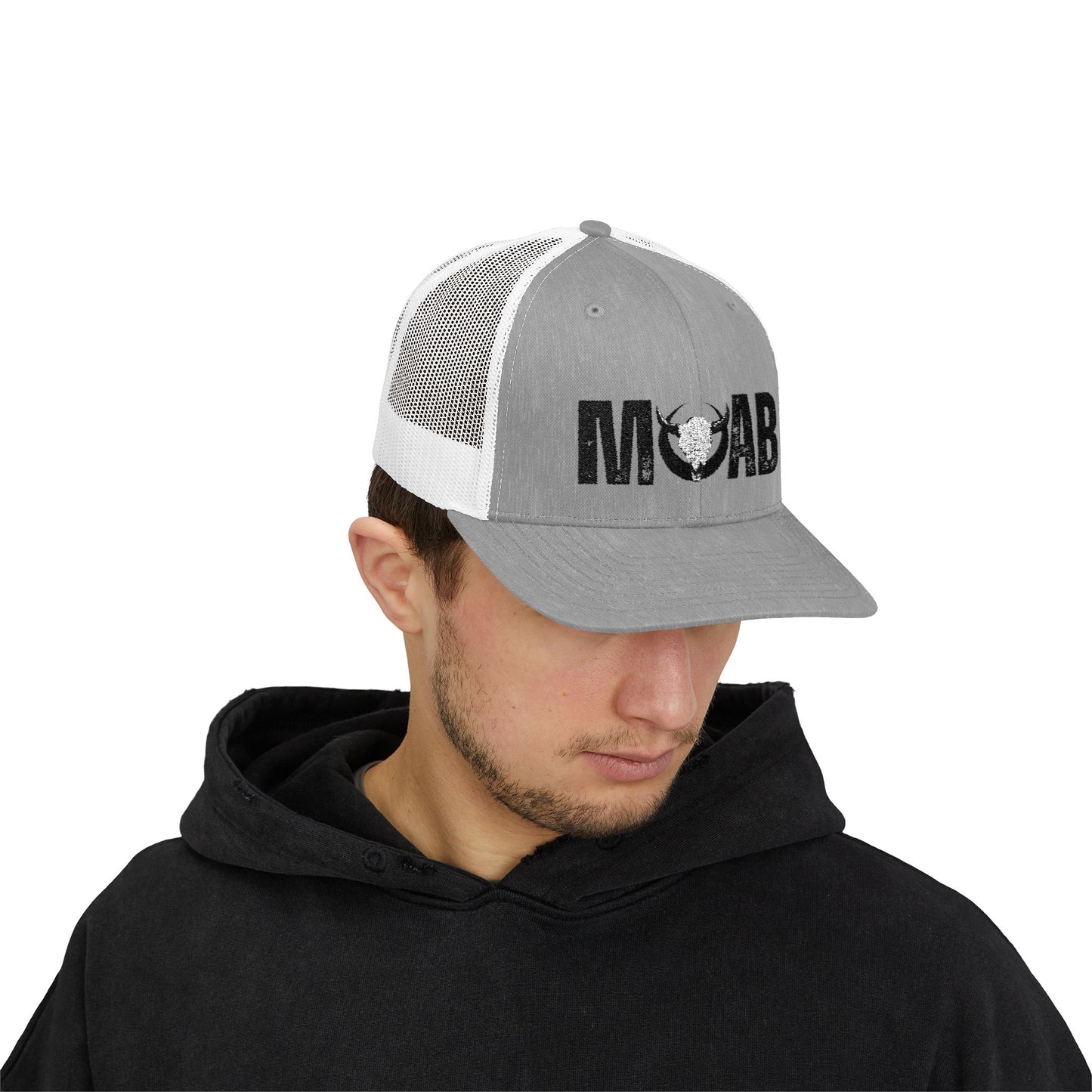 Moab Snapback Trucker Cap - Stylish Outdoor Hat for Adventure Lovers