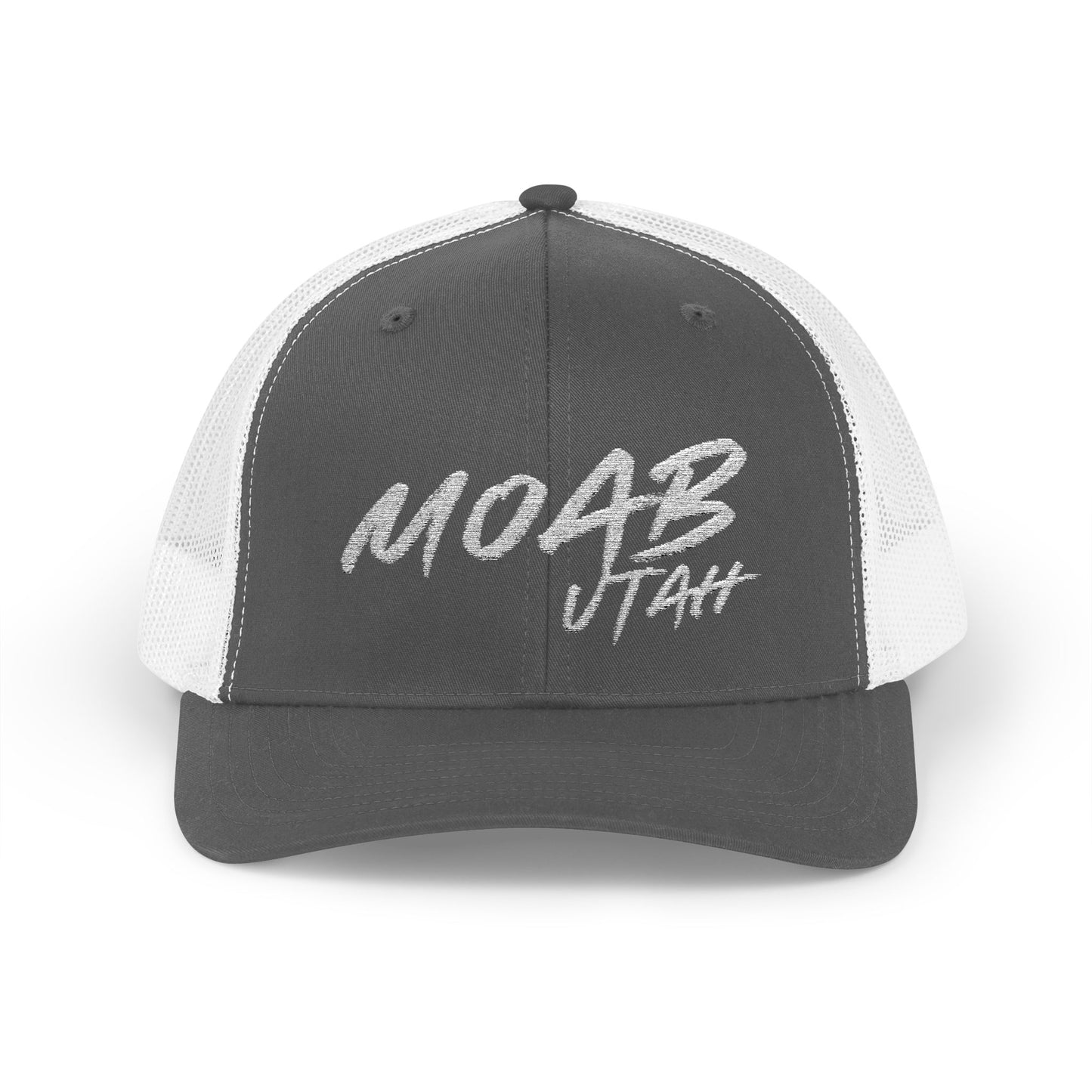 Moab Utah Snapback Trucker Cap – Stylish Outdoor Hat for Adventure Lovers