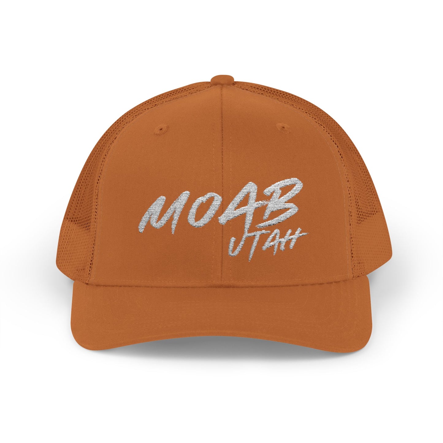 Moab Utah Snapback Trucker Cap – Stylish Outdoor Hat for Adventure Lovers