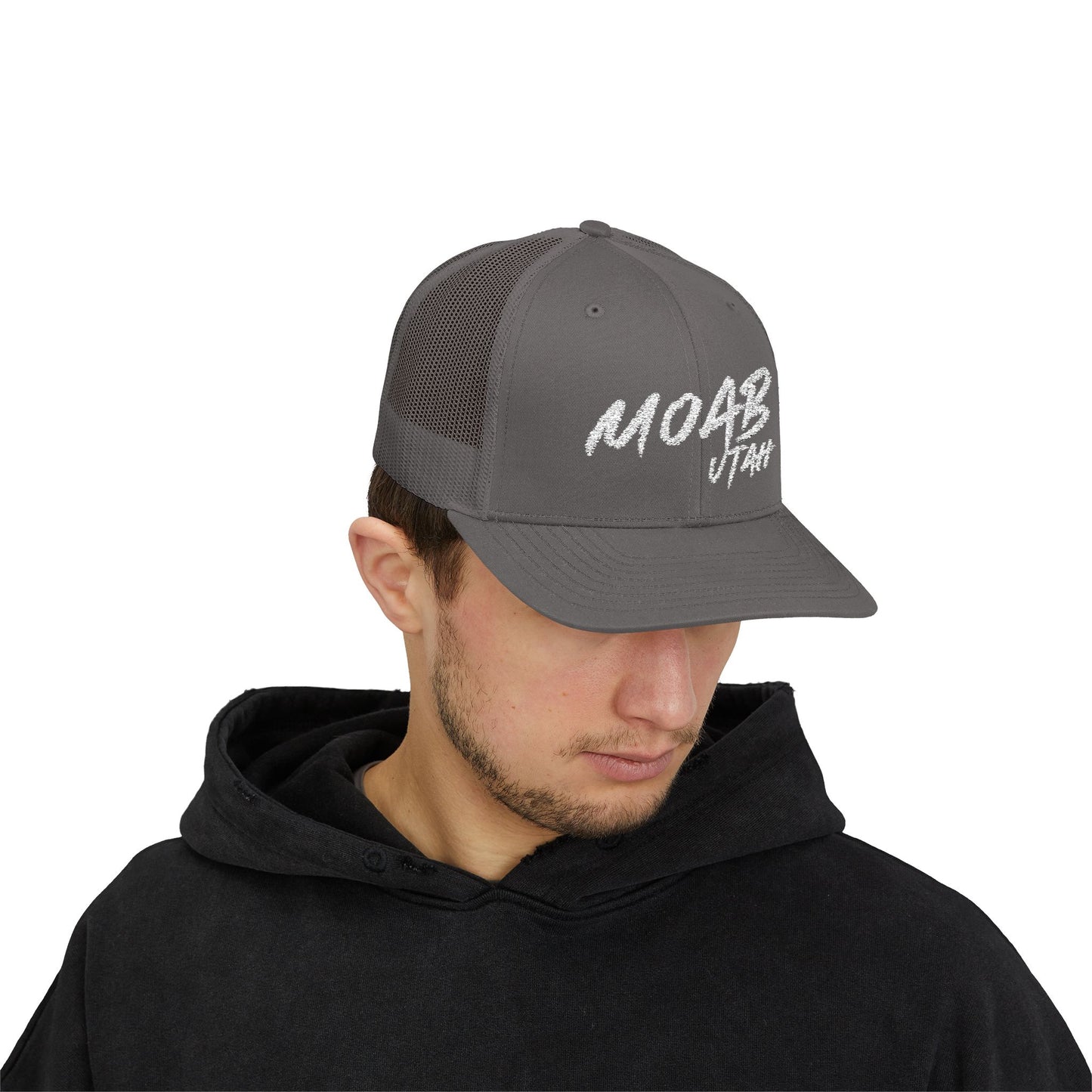 Moab Utah Snapback Trucker Cap – Stylish Outdoor Hat for Adventure Lovers