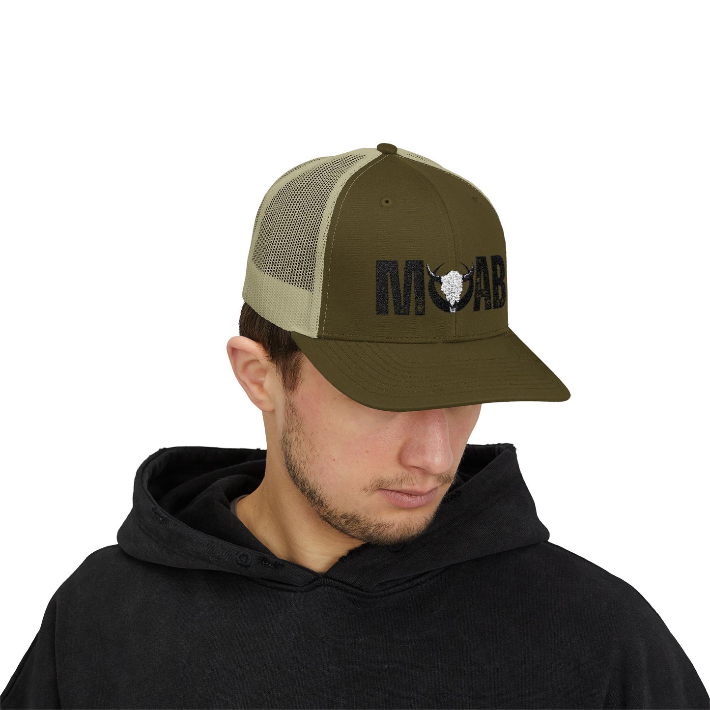 Moab Snapback Trucker Cap - Stylish Outdoor Hat for Adventure Lovers