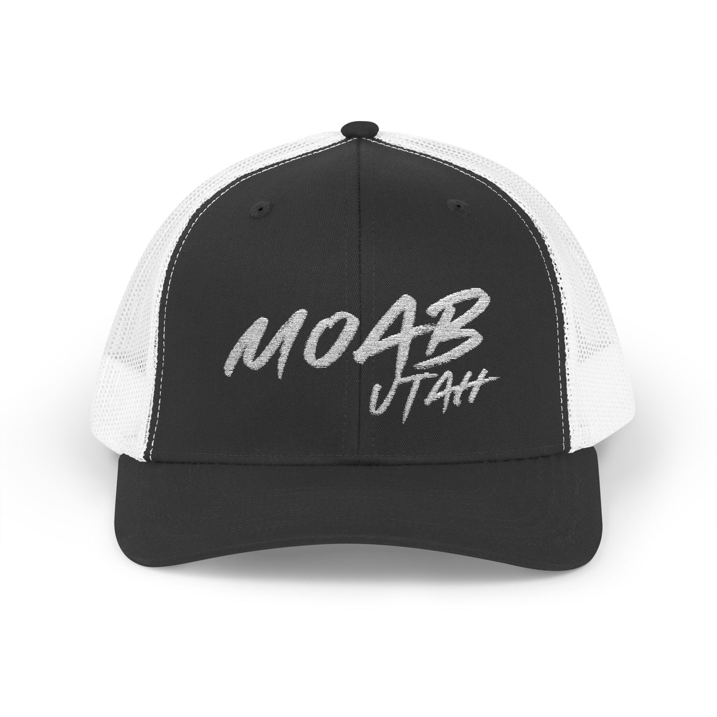 Moab Utah Snapback Trucker Cap – Stylish Outdoor Hat for Adventure Lovers