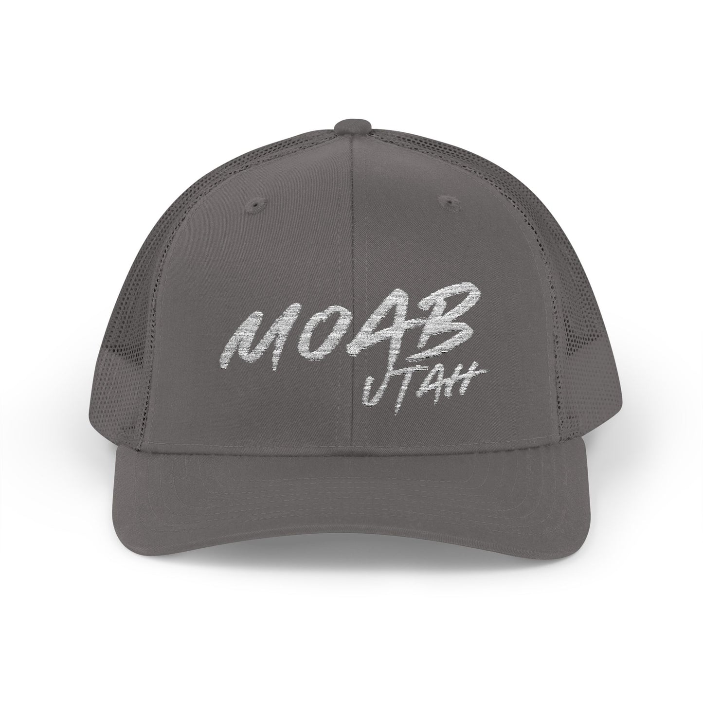 Moab Utah Snapback Trucker Cap – Stylish Outdoor Hat for Adventure Lovers