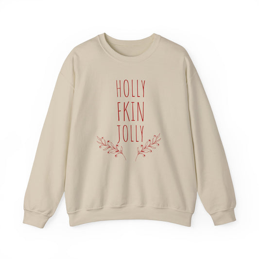 Holly Jolly- Crewneck Sweatshirt