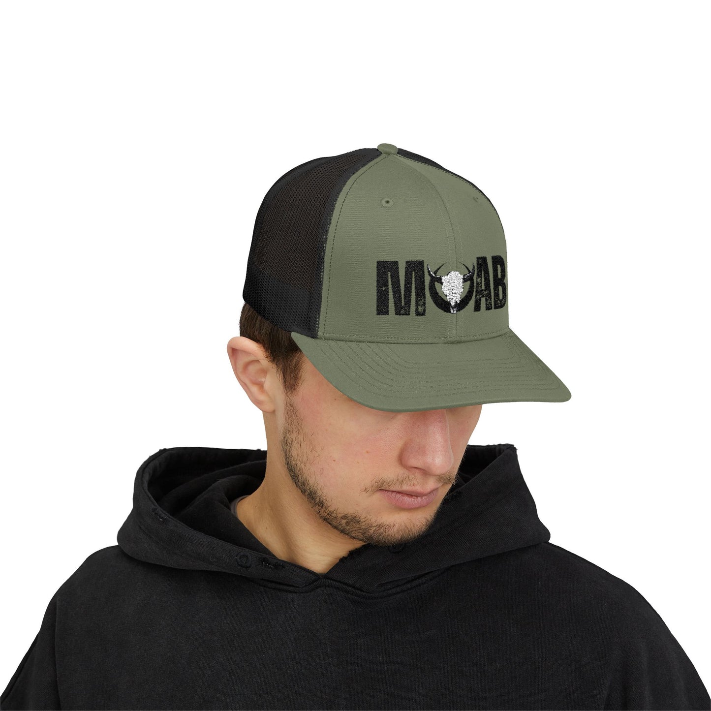 Moab Snapback Trucker Cap - Stylish Outdoor Hat for Adventure Lovers