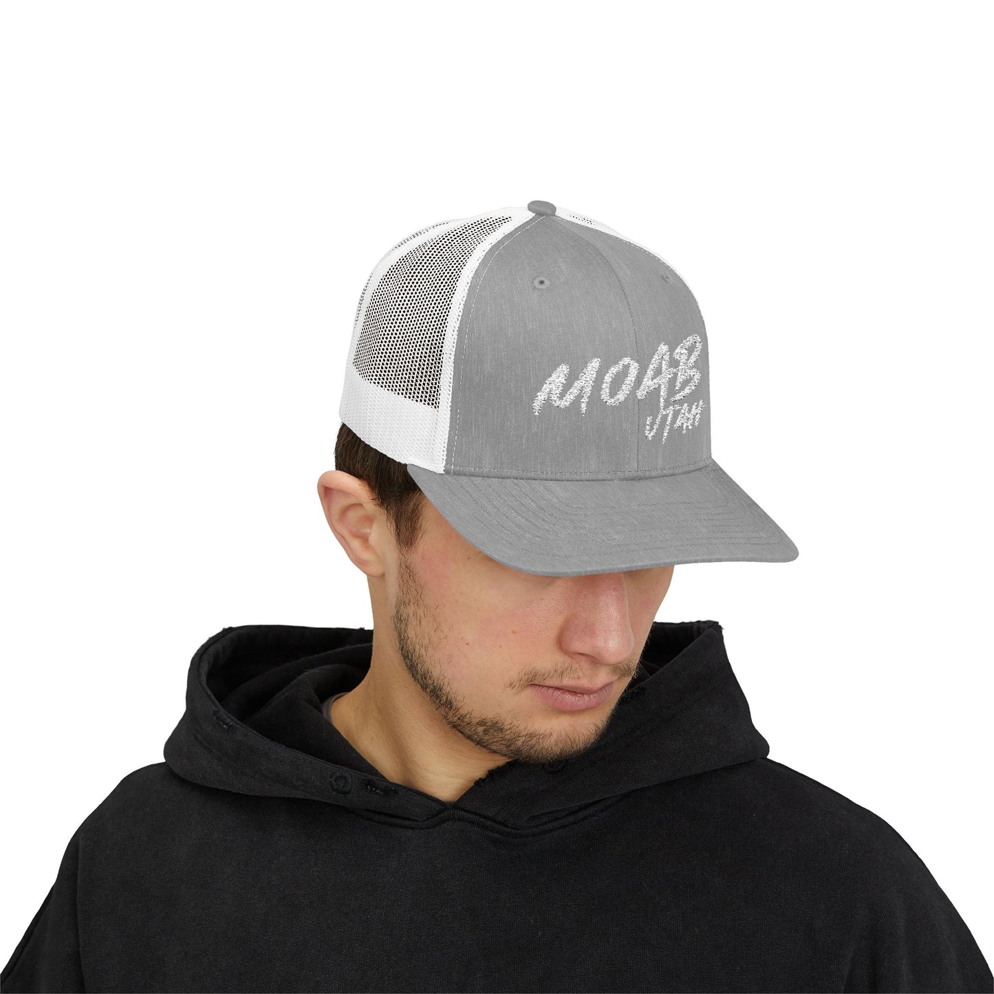 Moab Utah Snapback Trucker Cap – Stylish Outdoor Hat for Adventure Lovers