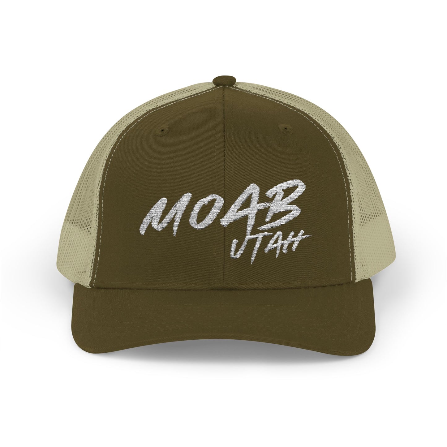 Moab Utah Snapback Trucker Cap – Stylish Outdoor Hat for Adventure Lovers