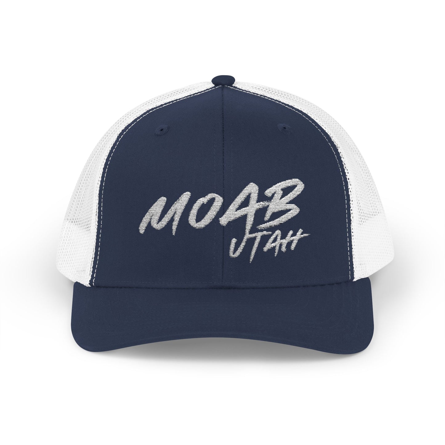 Moab Utah Snapback Trucker Cap – Stylish Outdoor Hat for Adventure Lovers