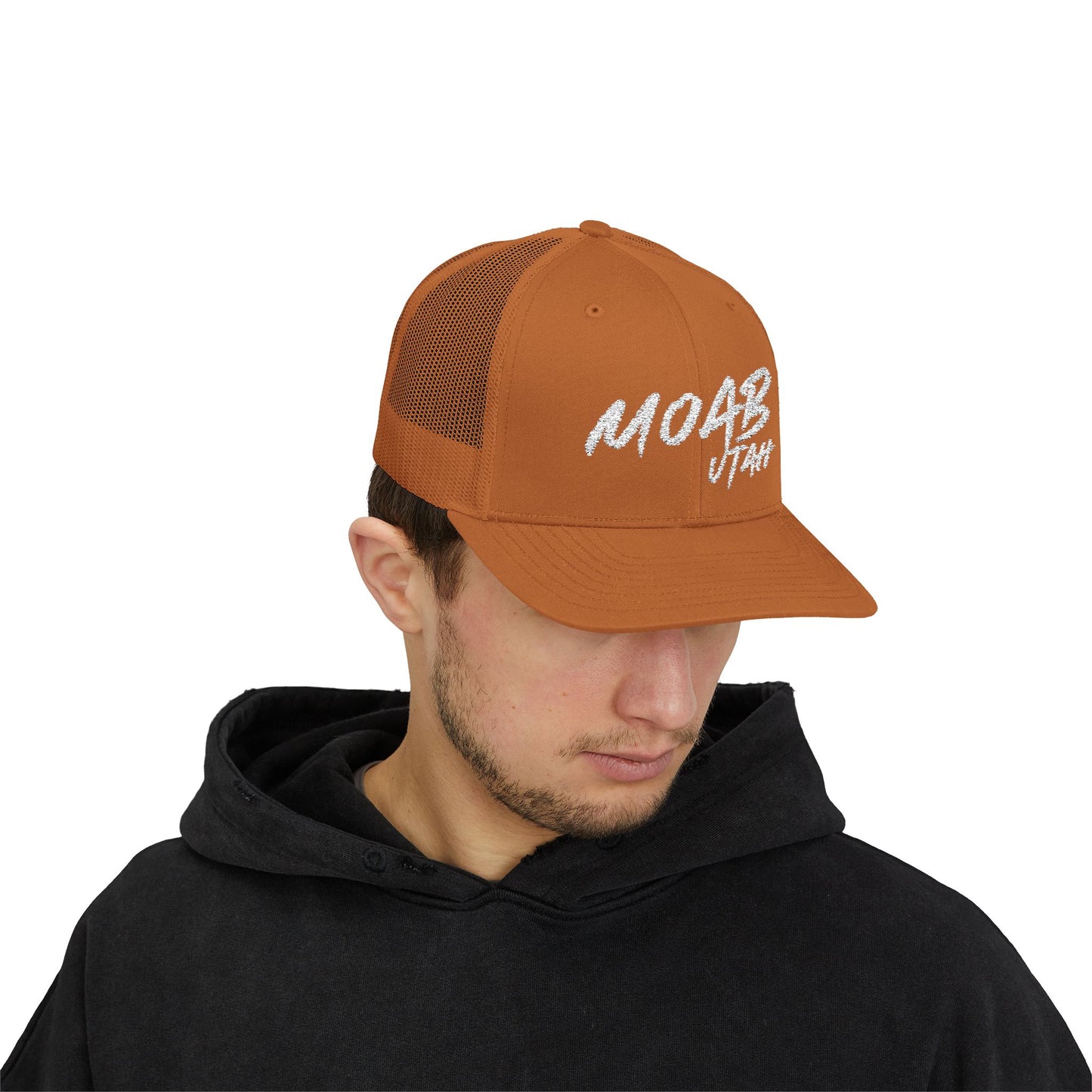Moab Utah Snapback Trucker Cap – Stylish Outdoor Hat for Adventure Lovers