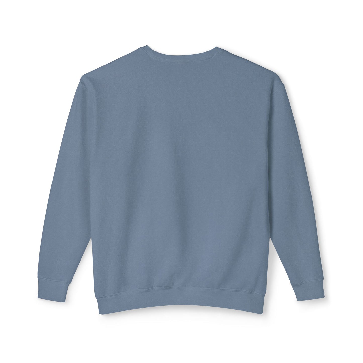 Overworked & Underducked Unisex Lightweight Crewneck Sweatshirt, Relaxed Fit, Gift for Busy Professionals, Cozy Lounge Wear, Everyday Casual
