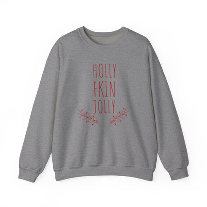 Holly Jolly- Crewneck Sweatshirt