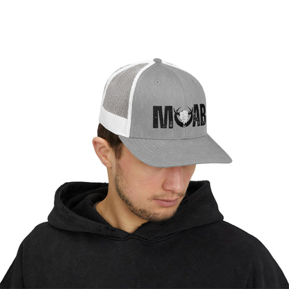 Moab Snapback Trucker Cap - Stylish Outdoor Hat for Adventure Lovers