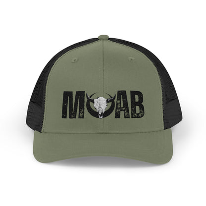 Moab Snapback Trucker Cap - Stylish Outdoor Hat for Adventure Lovers