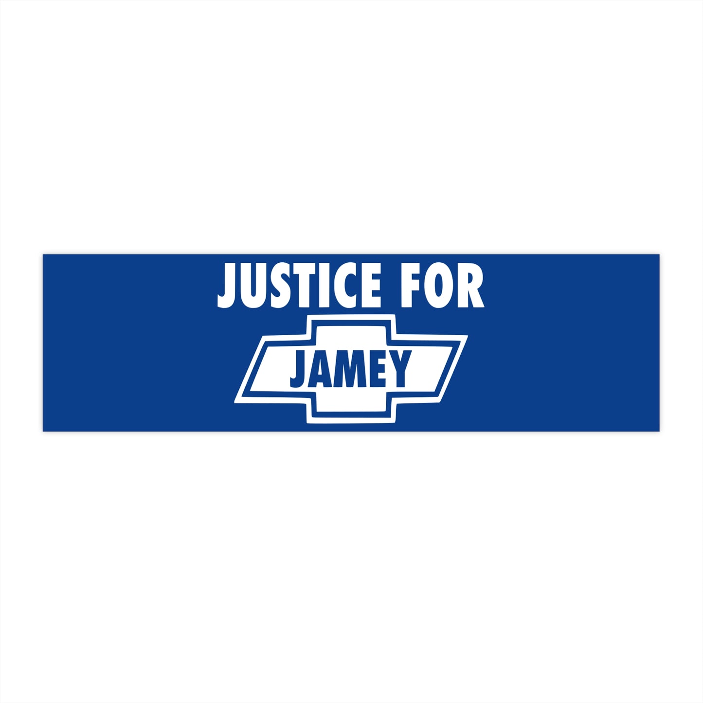 Justice for Jamey Bumper Sticker | Supportive Car Decal