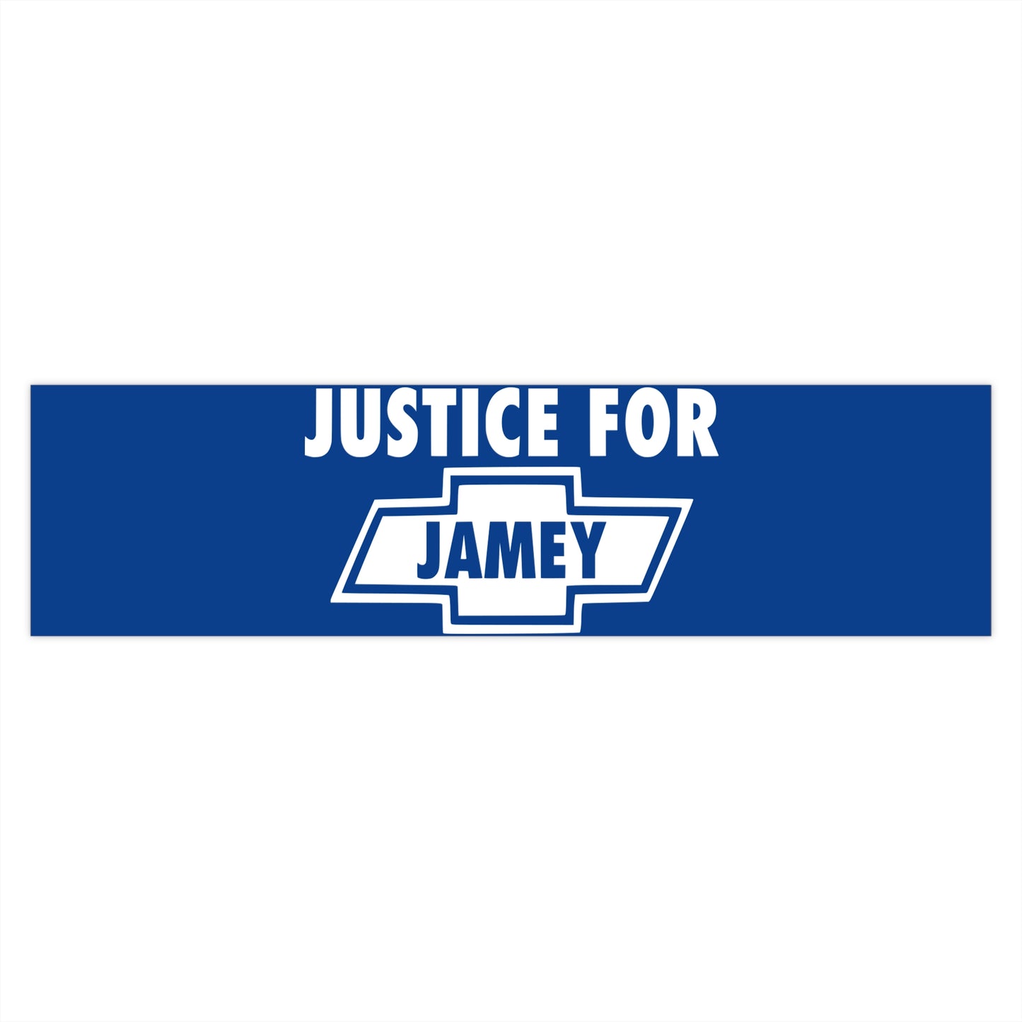 Justice for Jamey Bumper Sticker | Supportive Car Decal