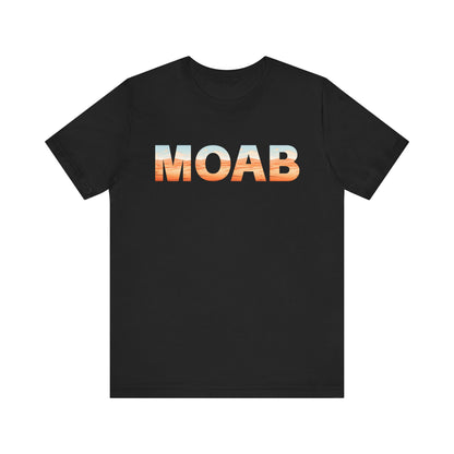 MOAB Sunset Unisex Jersey Short Sleeve Tee - Perfect for Adventure Lovers