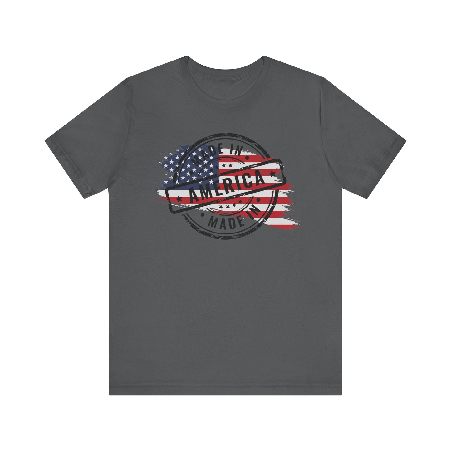 Made in America Unisex Jersey Tee | Perfect for Patriotic Celebrations