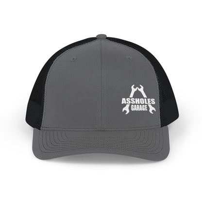 Assholes Garage Official-  Embroidered Snapback Hat