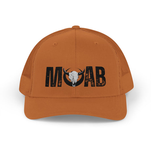 Moab Snapback Trucker Cap - Stylish Outdoor Hat for Adventure Lovers