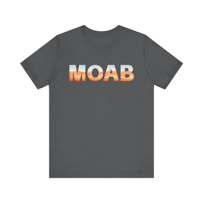 MOAB Sunset Unisex Jersey Short Sleeve Tee - Perfect for Adventure Lovers