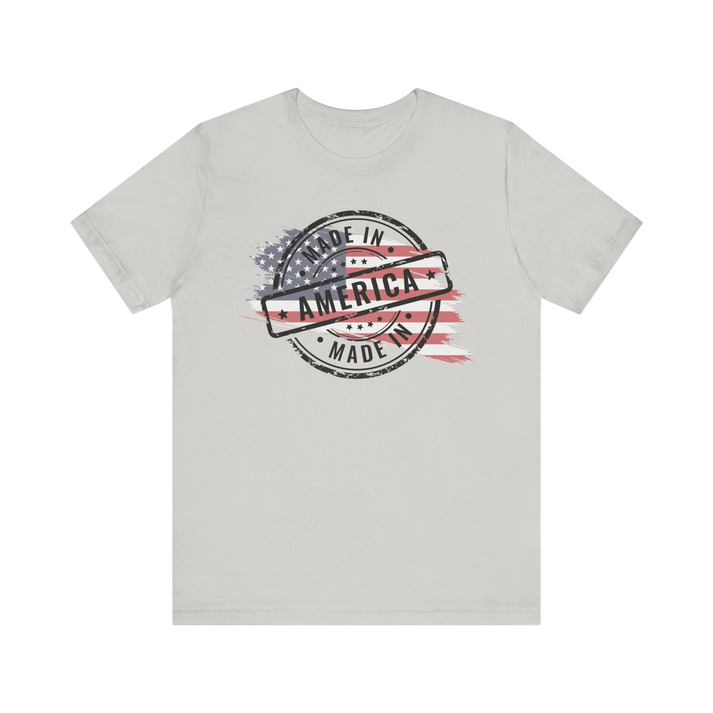 Made in America Unisex Jersey Tee | Perfect for Patriotic Celebrations