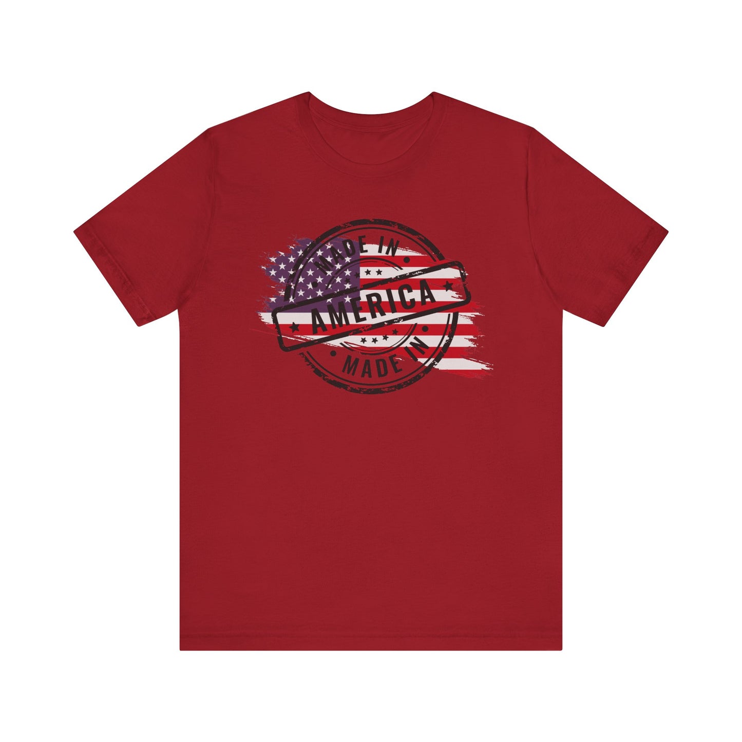 Made in America Unisex Jersey Tee | Perfect for Patriotic Celebrations