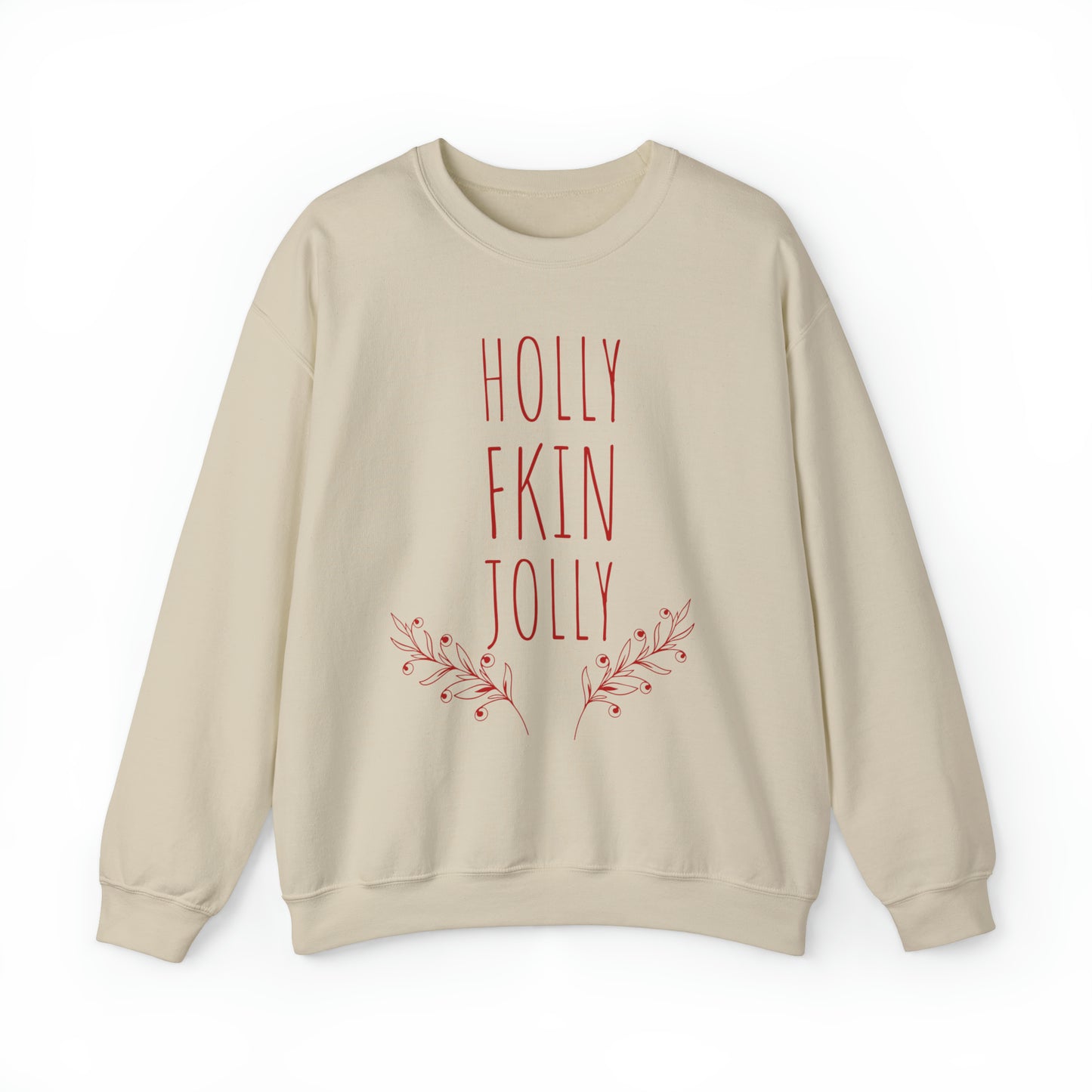 Holly Jolly- Crewneck Sweatshirt