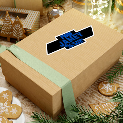 Custom Kiss-Cut Vinyl Decals - Help Find Jamey