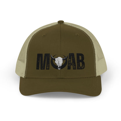 Moab Snapback Trucker Cap - Stylish Outdoor Hat for Adventure Lovers