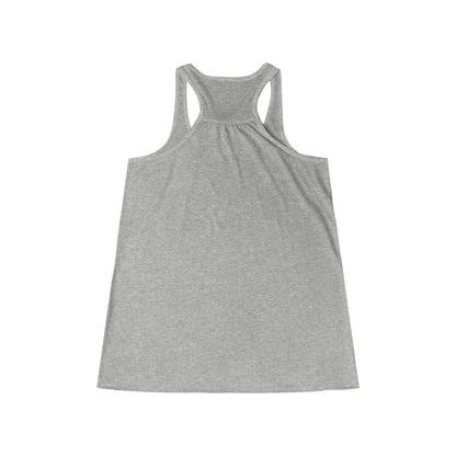 Don't Really Care- Women's Flowy Racerback Tank
