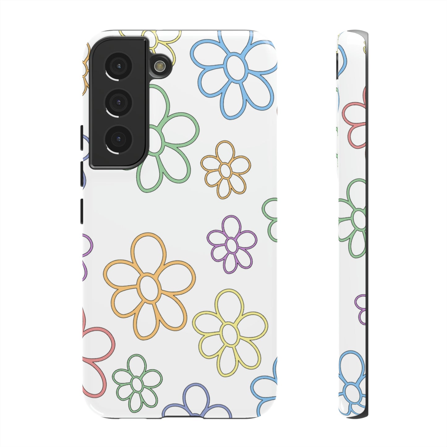 Neon Flower Tough Phone Cases