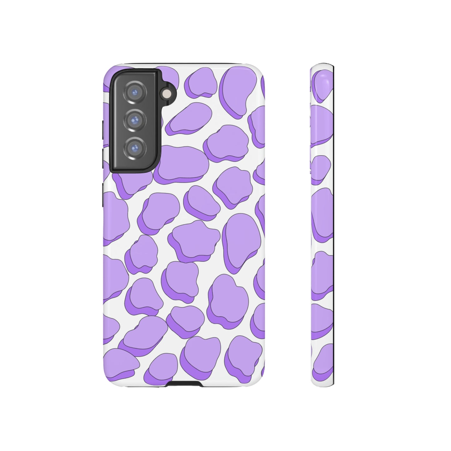 Purple Pattern Tough Phone Cases