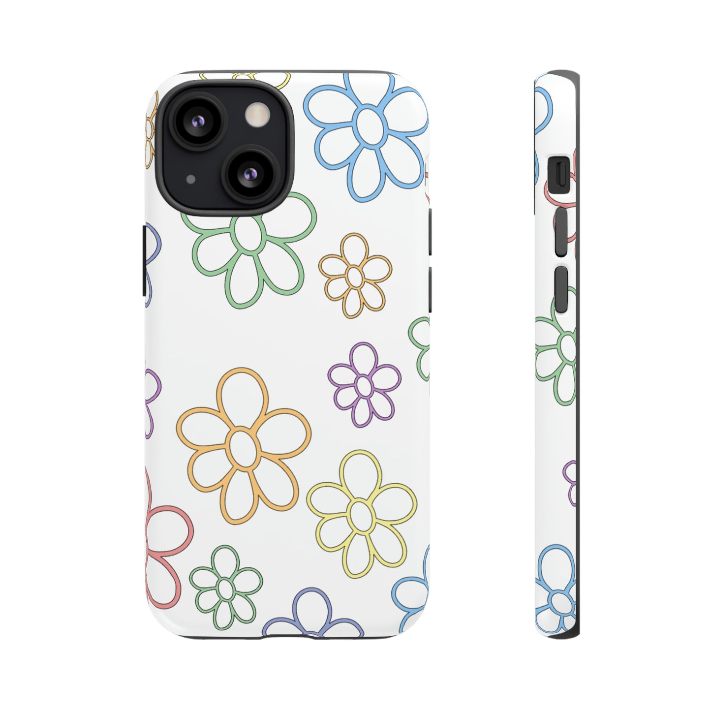 Neon Flower Tough Phone Cases