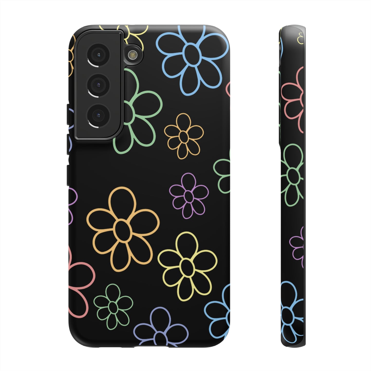 Neon Flower Tough Phone Cases