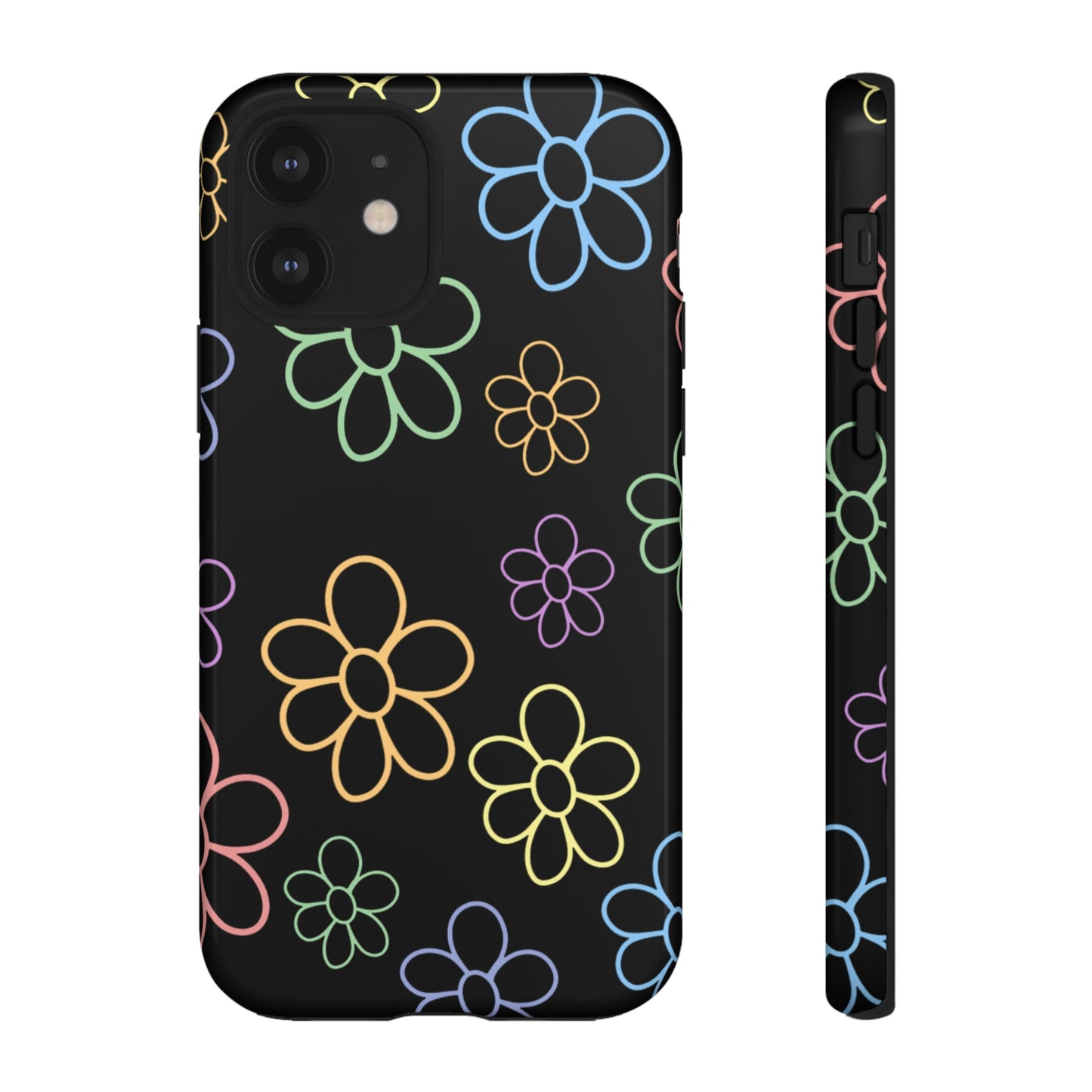 Neon Flower Tough Phone Cases