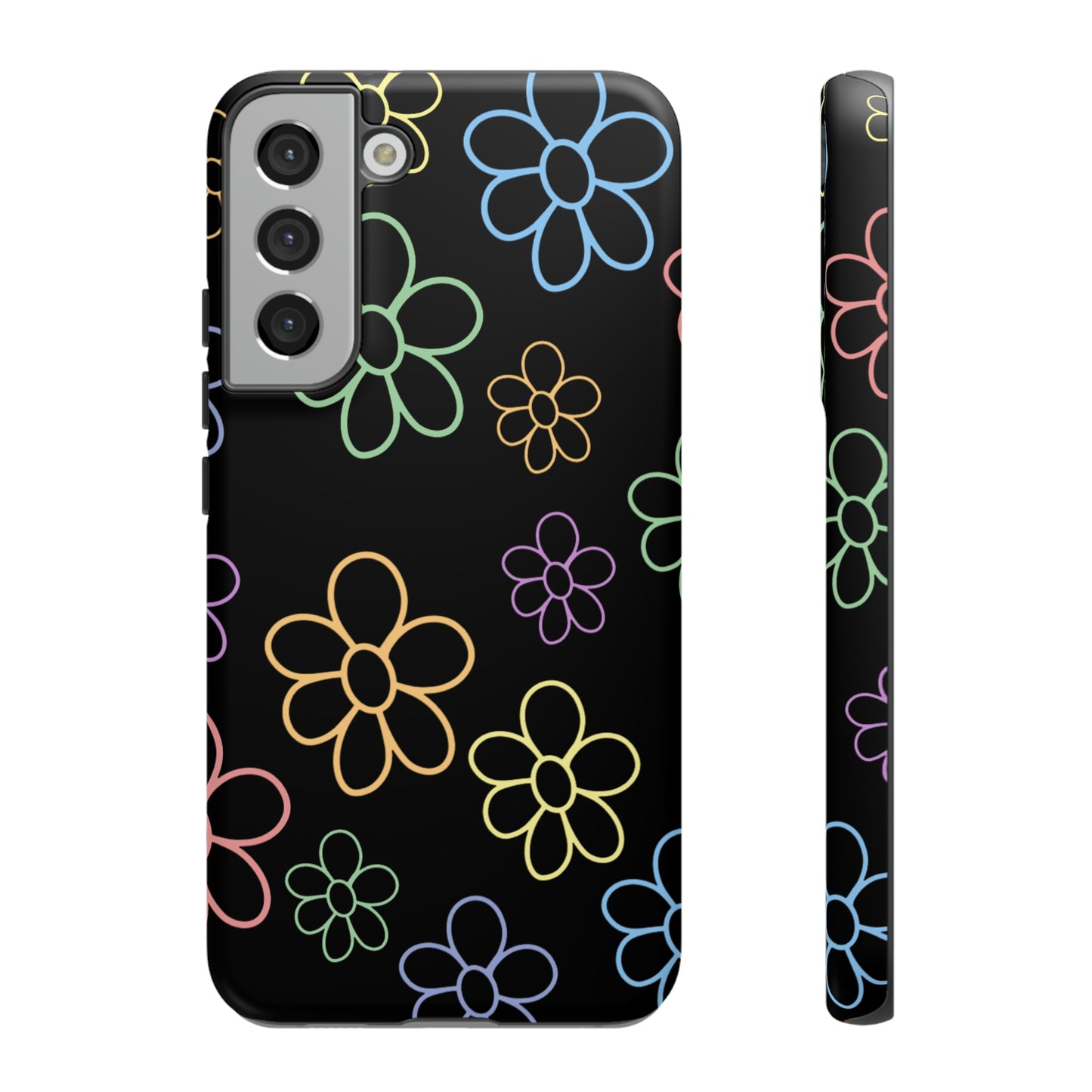 Neon Flower Tough Phone Cases