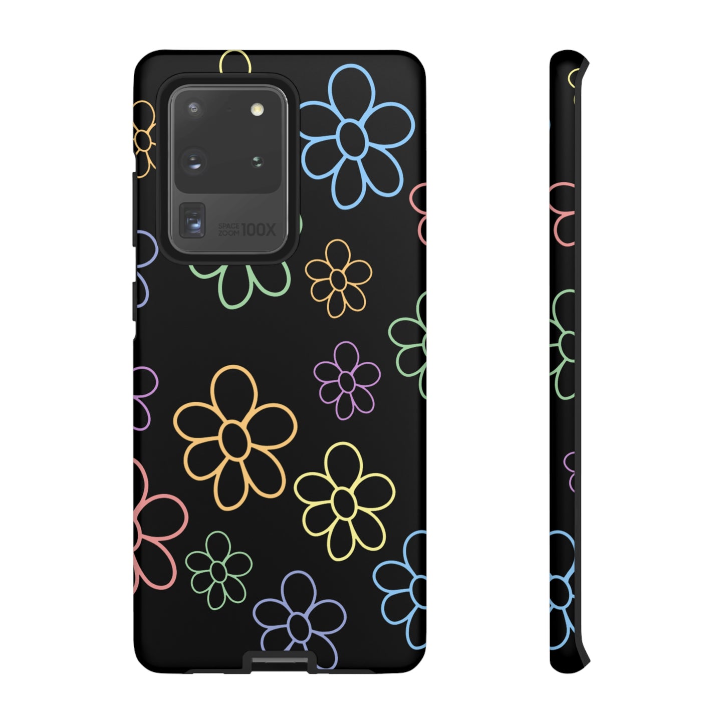 Neon Flower Tough Phone Cases