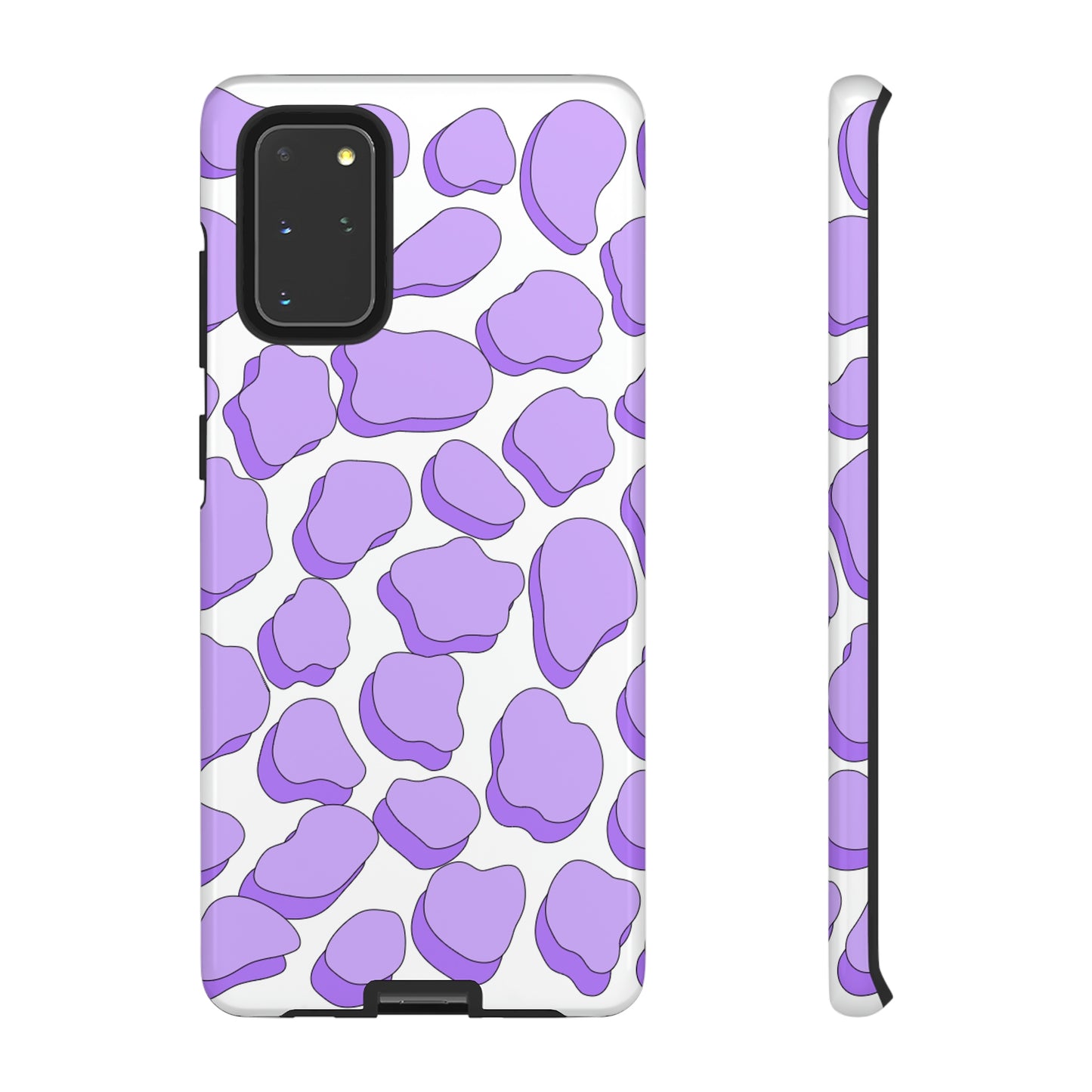 Purple Pattern Tough Phone Cases