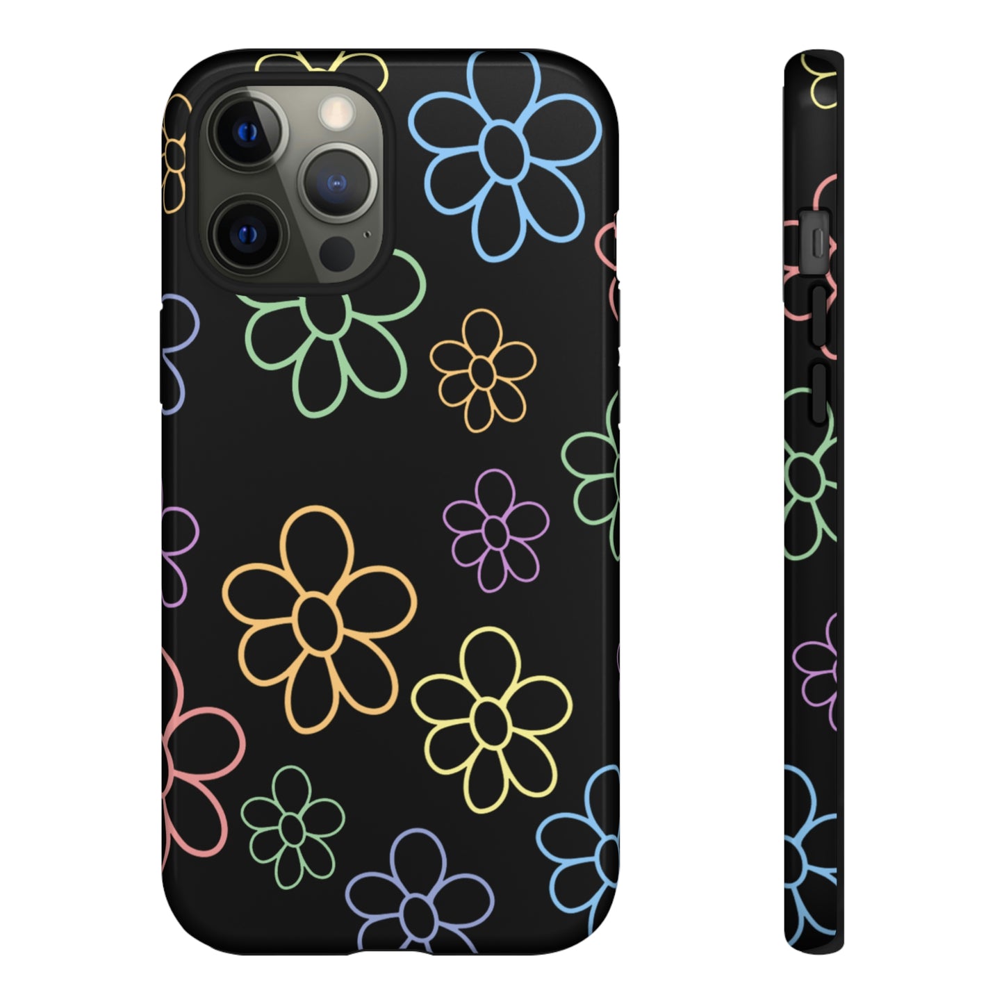 Neon Flower Tough Phone Cases