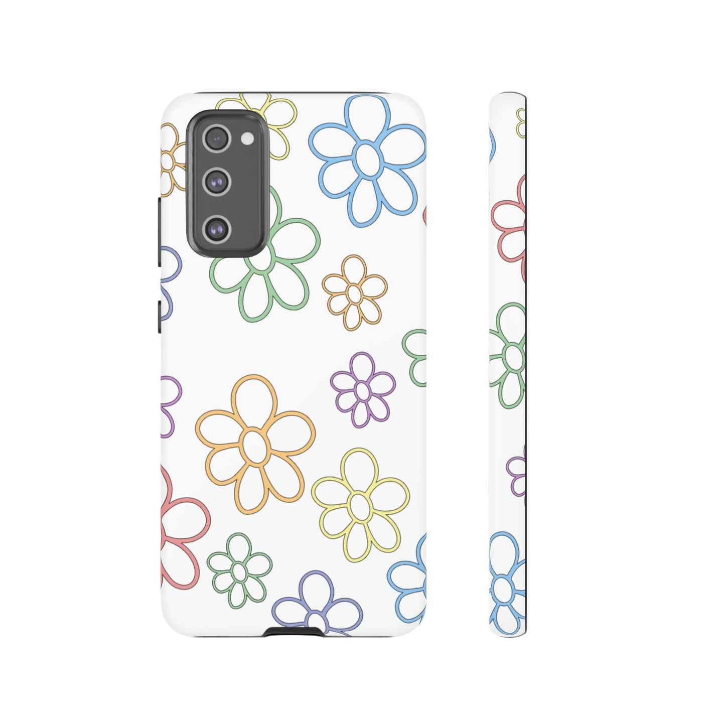 Neon Flower Tough Phone Cases