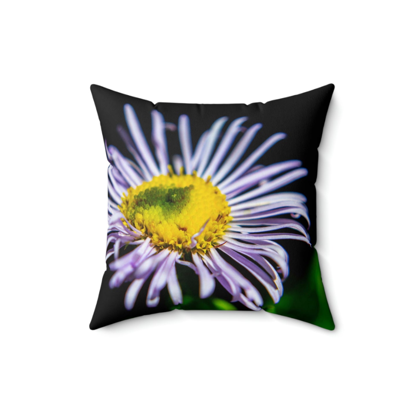 Flower- Spun Polyester Square Pillow