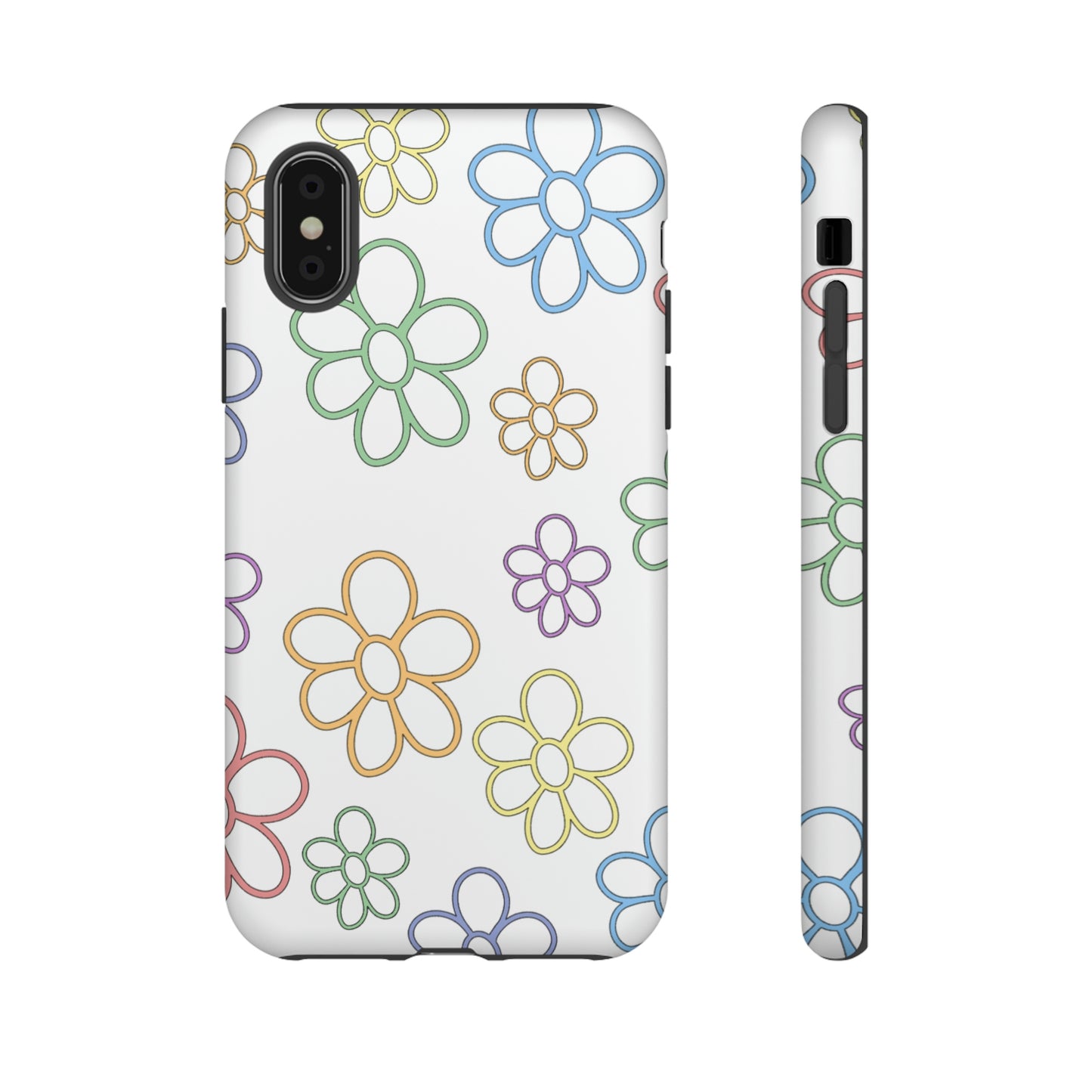 Neon Flower Tough Phone Cases