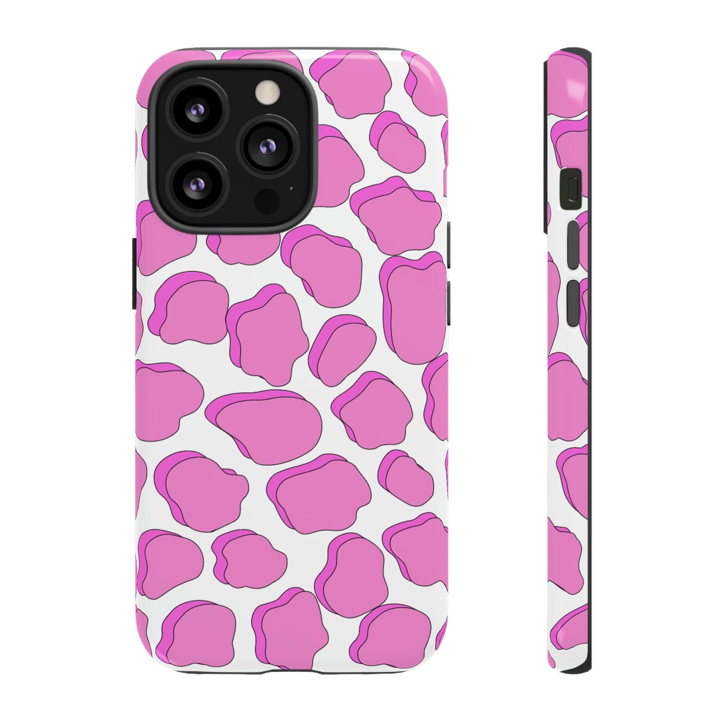 Pink Pattern Tough Phone Cases