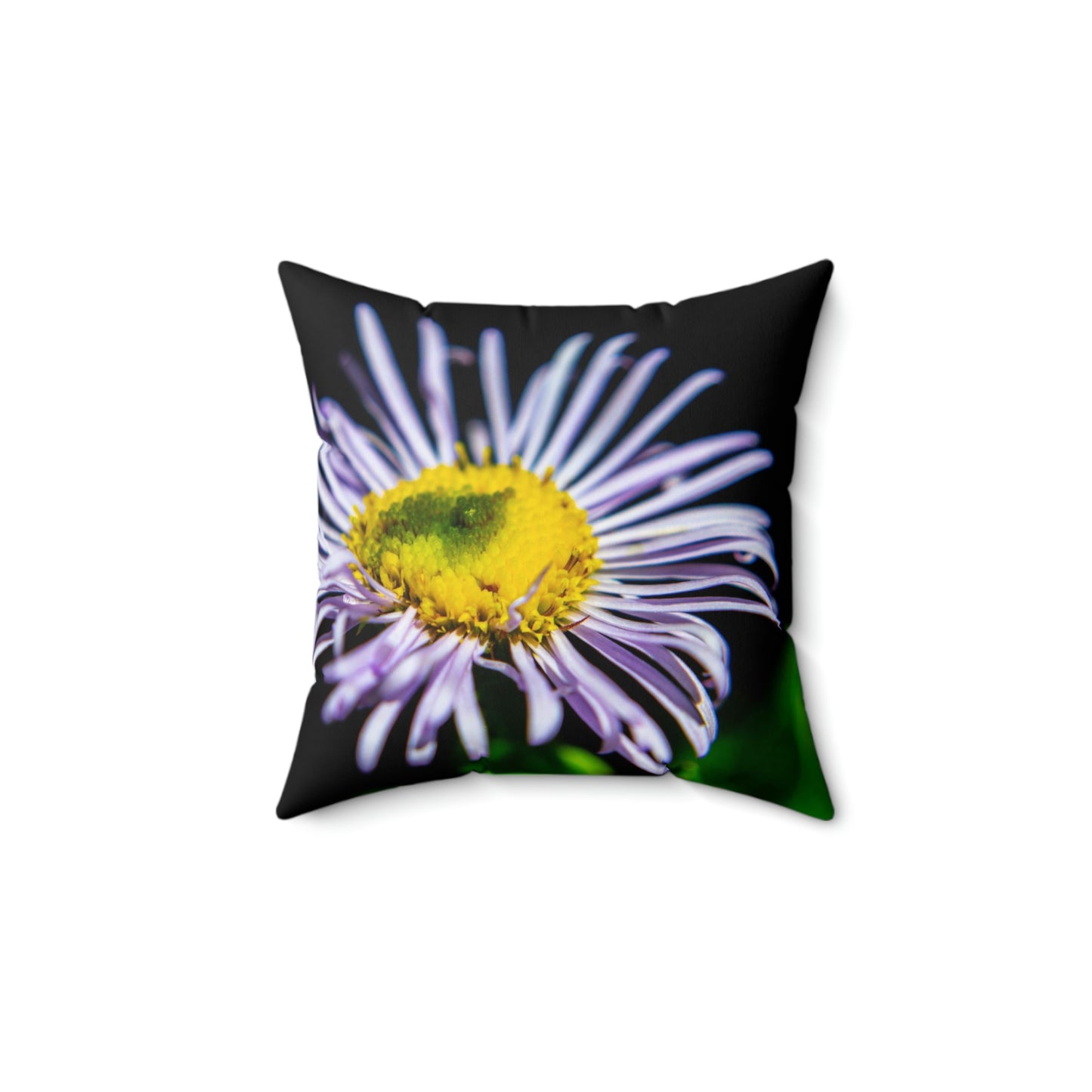 Flower- Spun Polyester Square Pillow