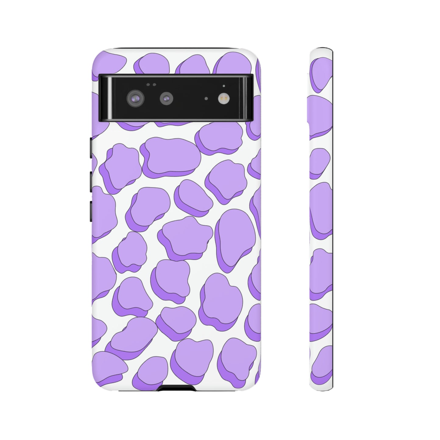 Purple Pattern Tough Phone Cases