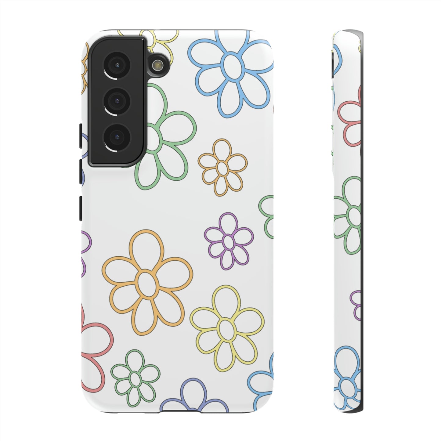 Neon Flower Tough Phone Cases