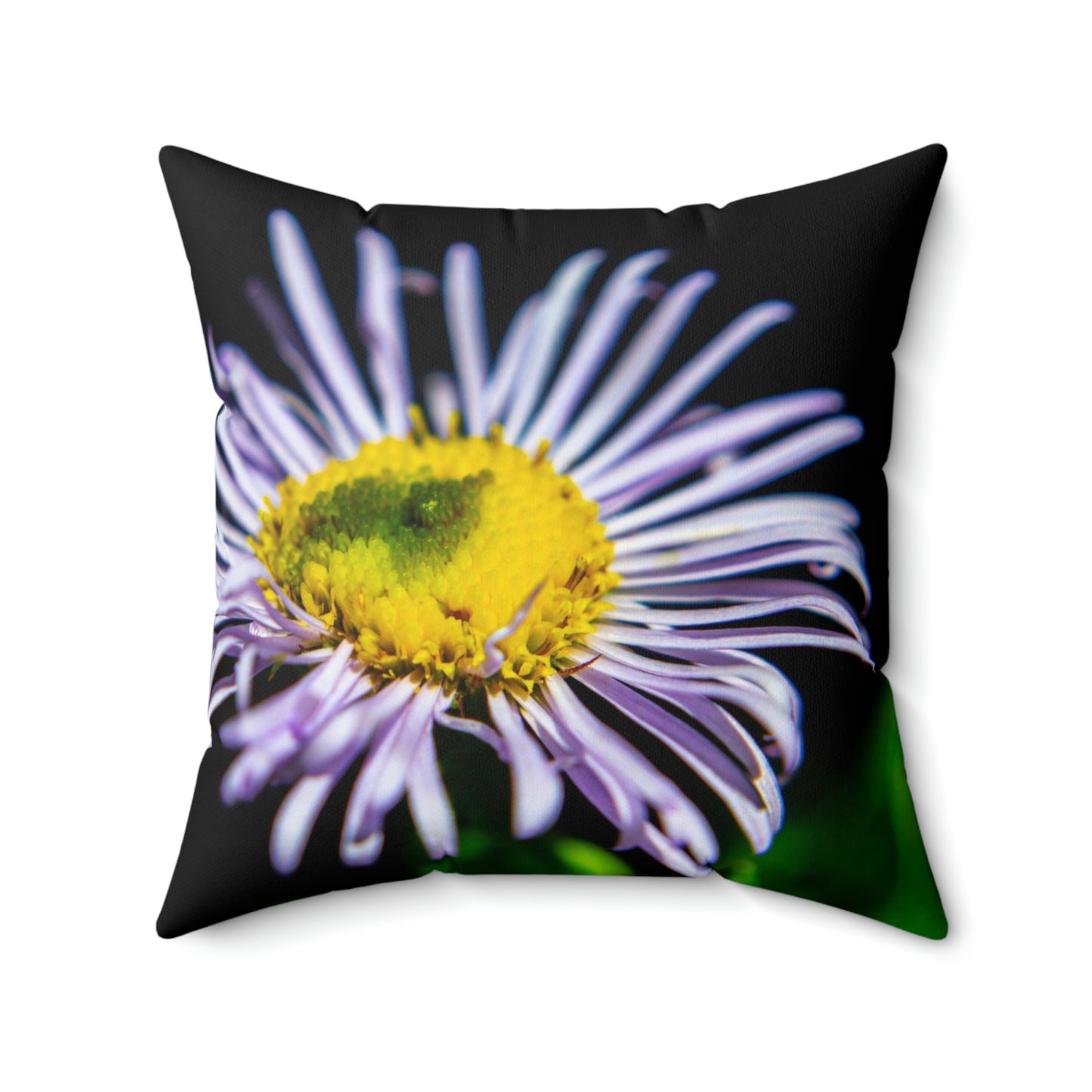 Flower- Spun Polyester Square Pillow