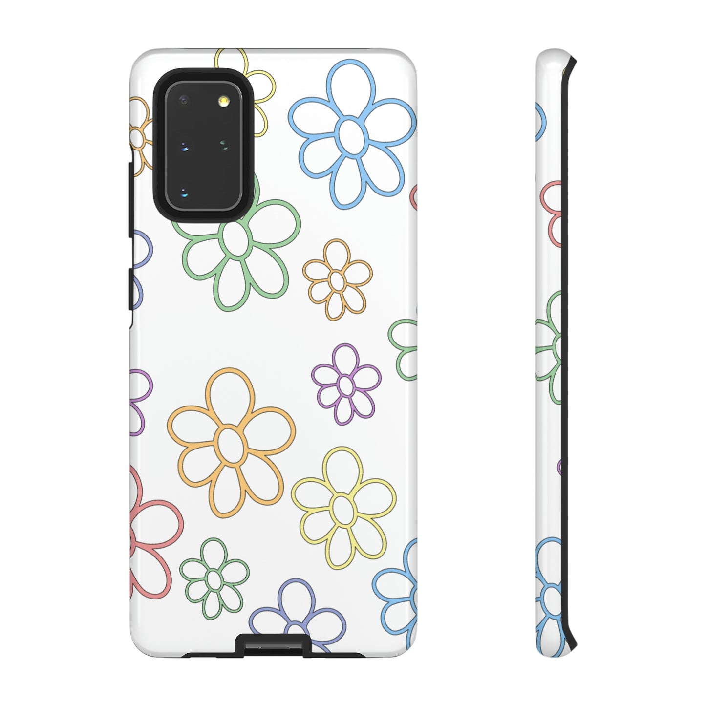 Neon Flower Tough Phone Cases