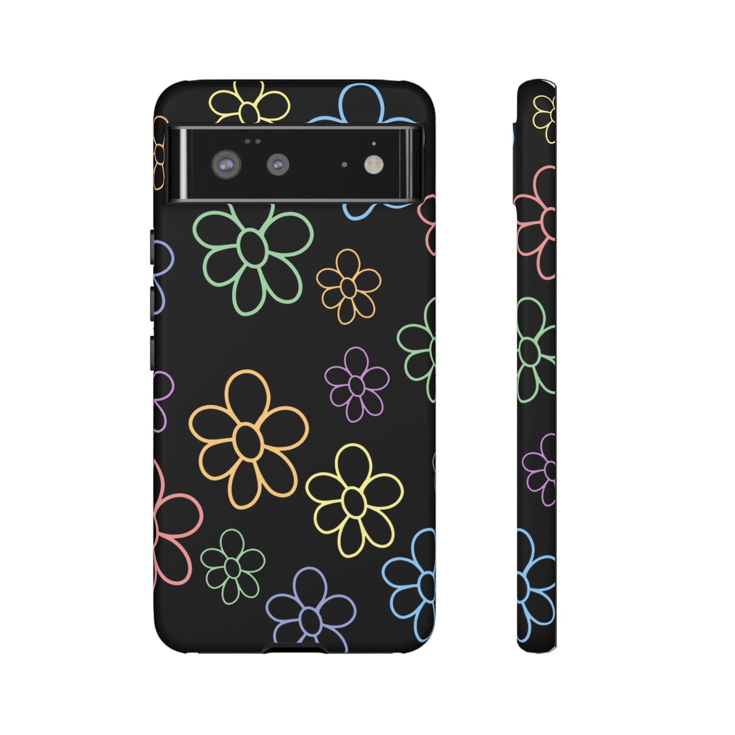 Neon Flower Tough Phone Cases